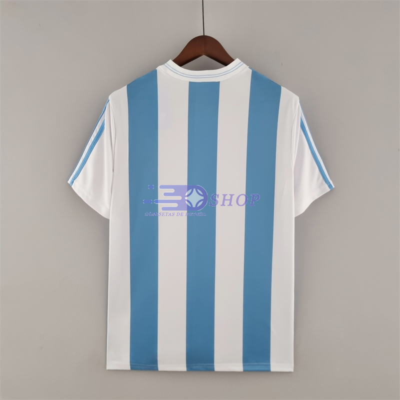 camiseta retro mlaga cf