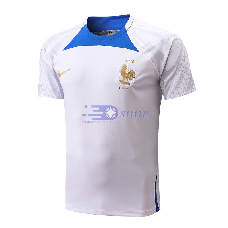 camiseta francia blanca mundial 2018