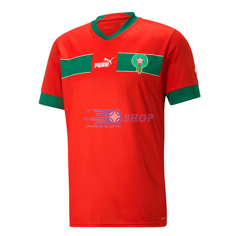 camiseta de marruecos mundial 2002