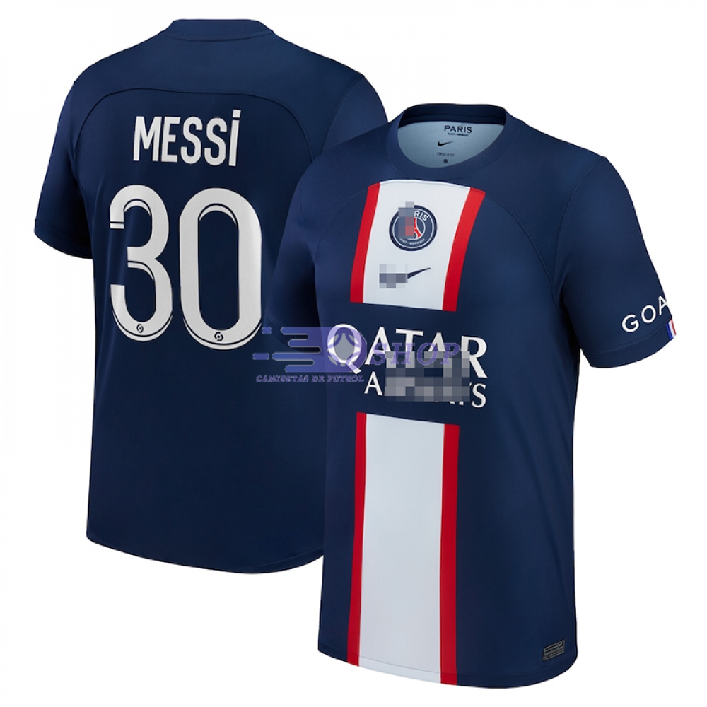 Camiseta MESSI 30 PSG Primera Equipación 2022/2023 - Camisetasdefutbolshop