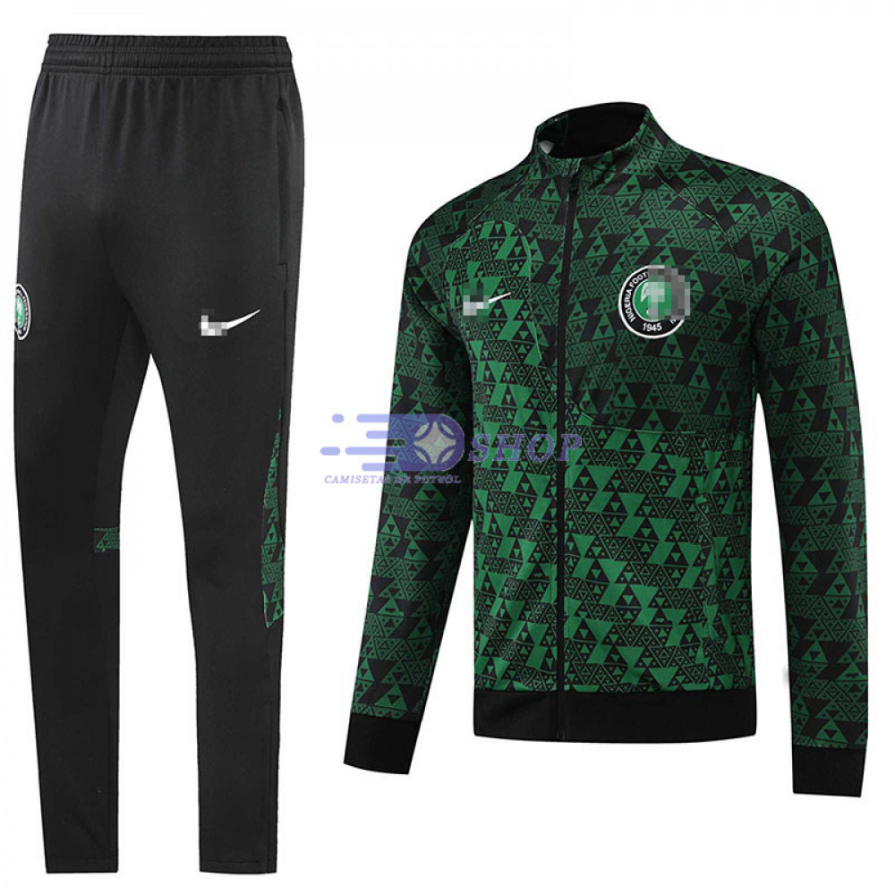 Ch ndal Nigeria 2020 Negro Verde Camisetasdefutbolshop