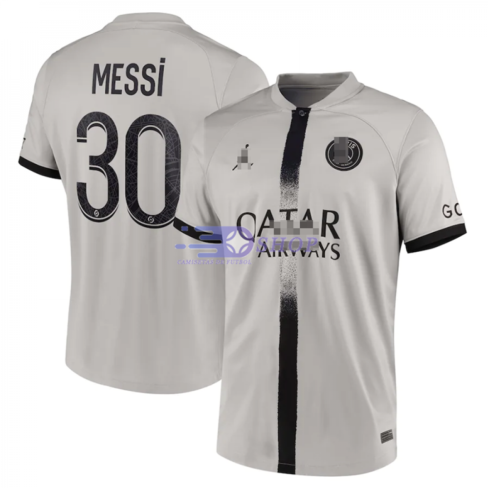 Camiseta MESSI 30 PSG Segunda Equipación 2022/2023 - Camisetasdefutbolshop