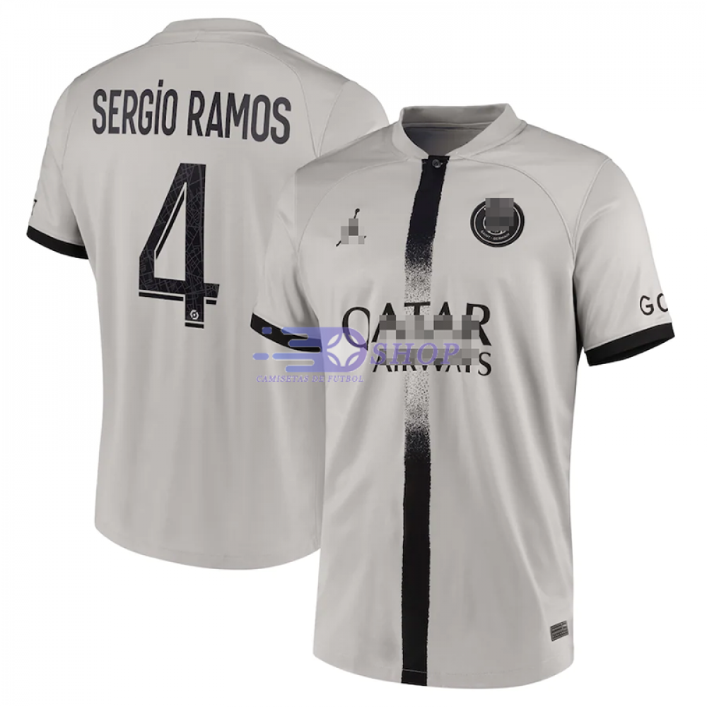 Camiseta Sergio 4 PSG Segunda Equipación 2022/2023 Camisetasdefutbolshop
