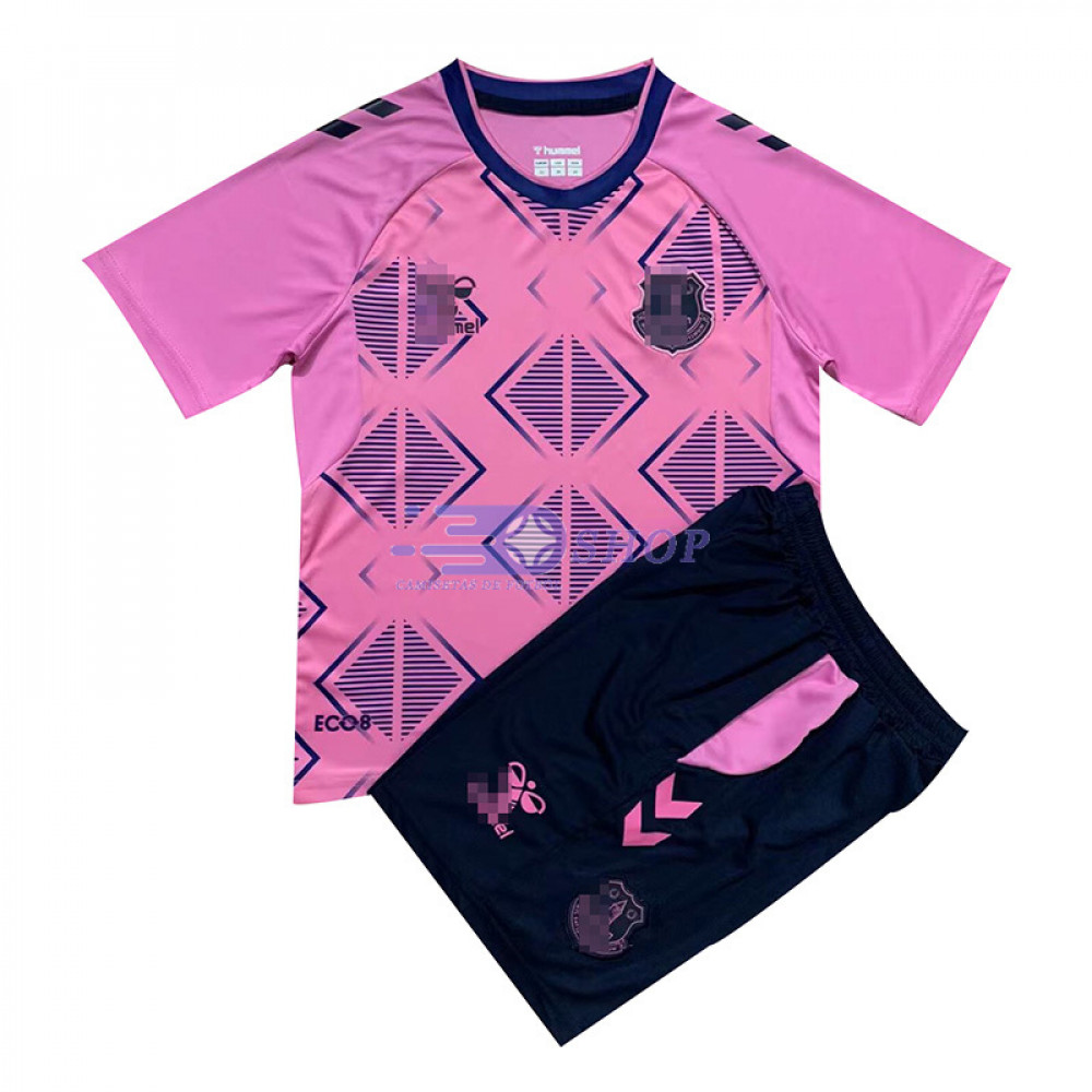 Camiseta Everton FC 2 Equipacion 2022 2023 Nino Kit