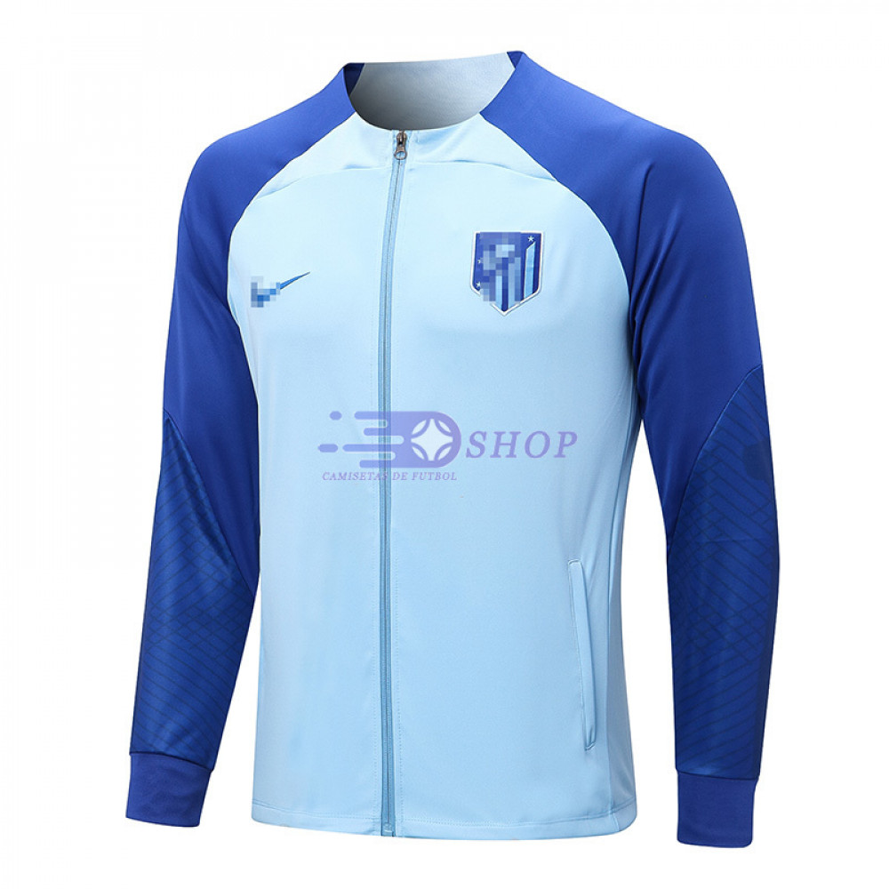 Chaqueta Atl tico de Madrid 2022 2023 Azul Camisetasdefutbolshop