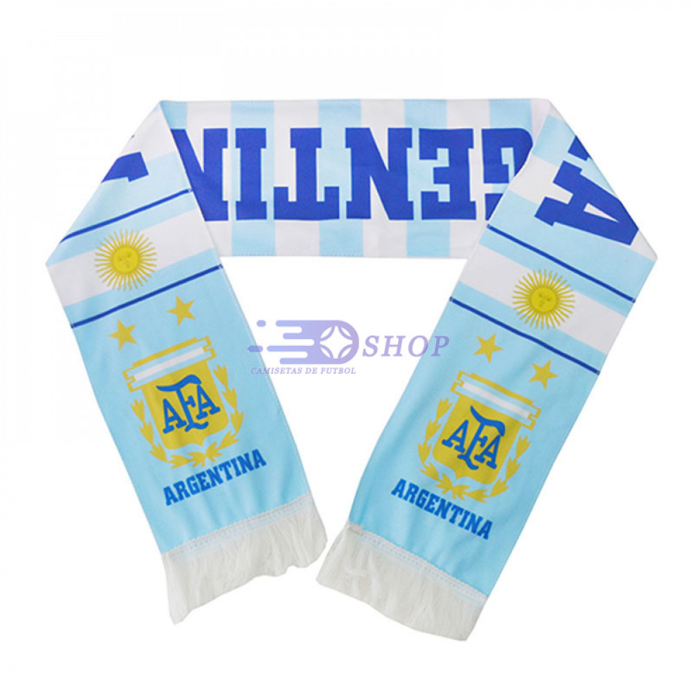 dominar prototipo Conquistador Bufanda Argentina 2022 Mundial - Camisetasdefutbolshop