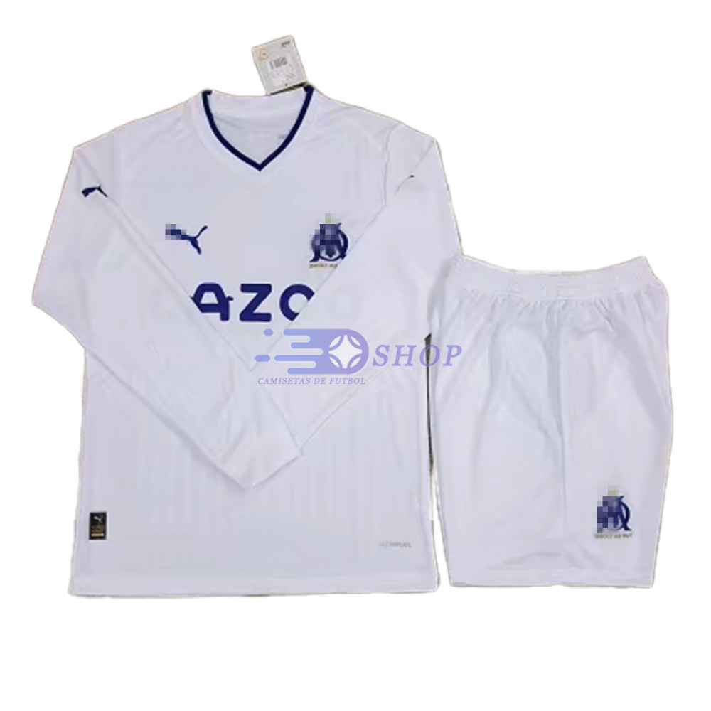 Camiseta Olympique Marsella Primera 2022/2023 Kit ML - Camisetasdefutbolshop
