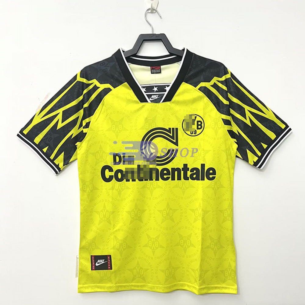 Camiseta Borussia Dortmund Primera Equipación Retro 94/95 -  Camisetasdefutbolshop