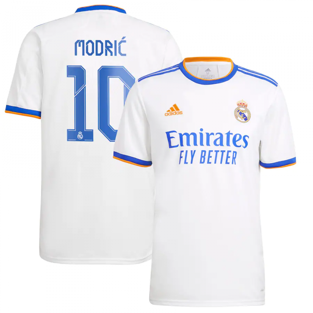 más lejos Jabeth Wilson compromiso Camiseta MODRIĆ 10 Real Madrid Primera Equipación 2021/2022 -  Camisetasdefutbolshop