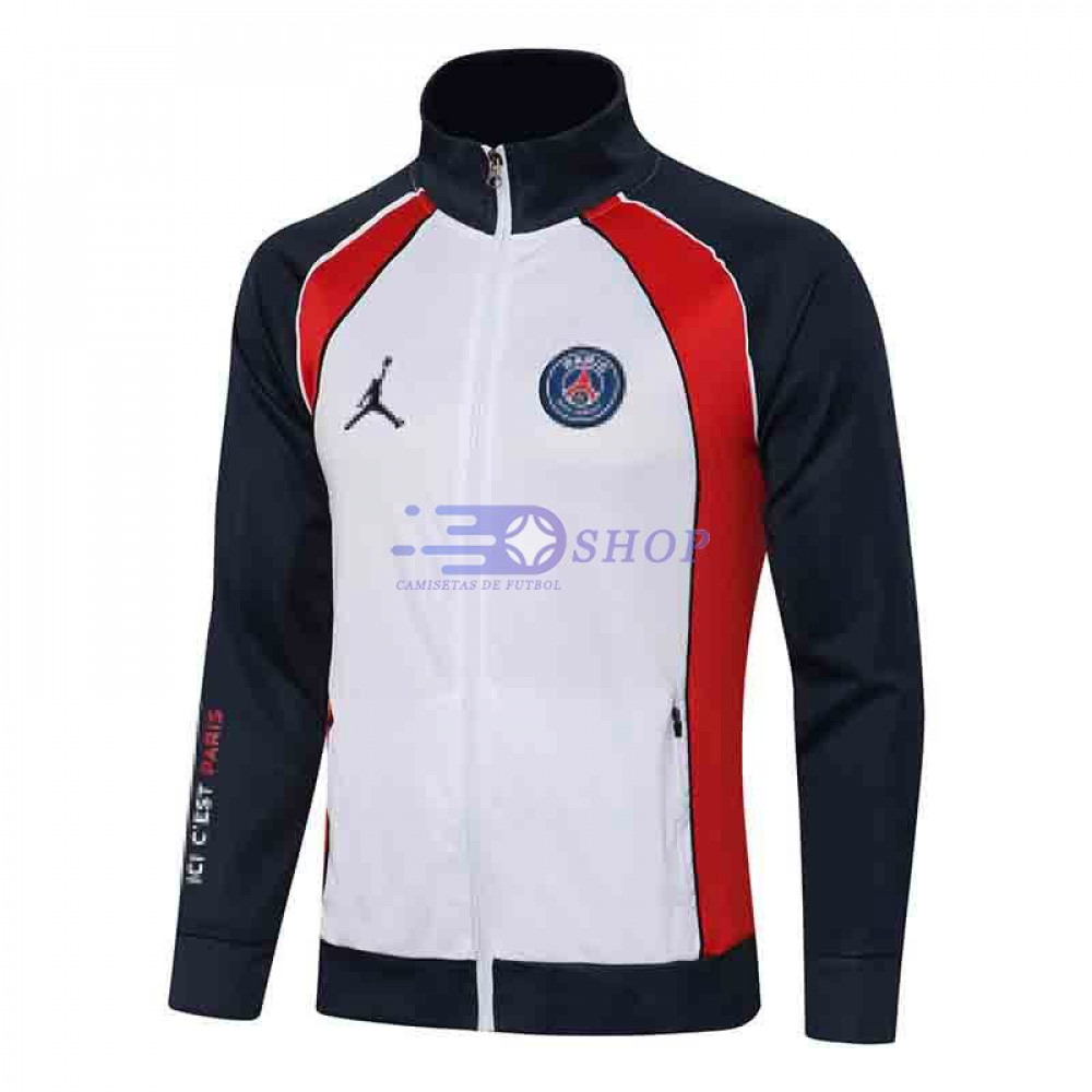 Chandal PSG 2021/2022 Cuello Alto Blanco - Camisetasdefutbolshop