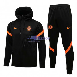 Pantalon de Entrenamiento Chelsea 2021-2022 Negro