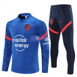 Camiseta de entrenamiento Atlético de Madrid 2021/2022 - Azul/Rojo