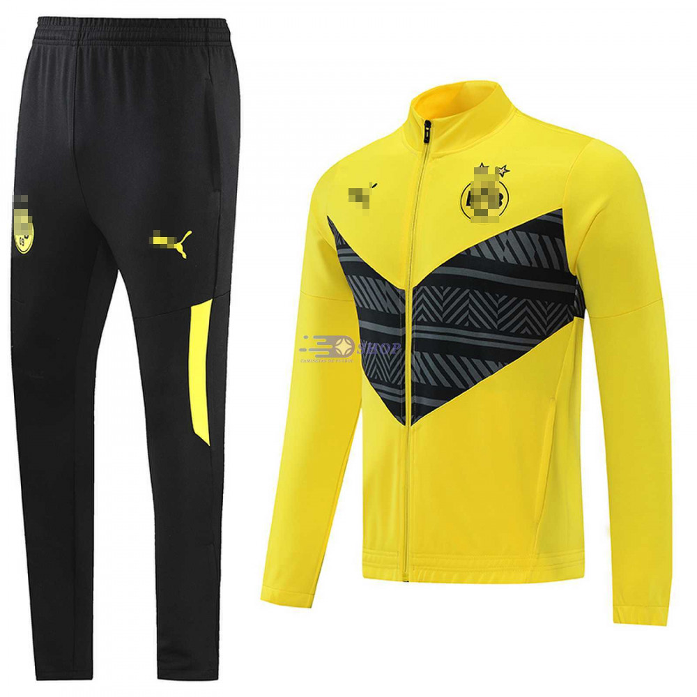 Chandal Dortmund Amarillo/Negro Camisetasdefutbolshop