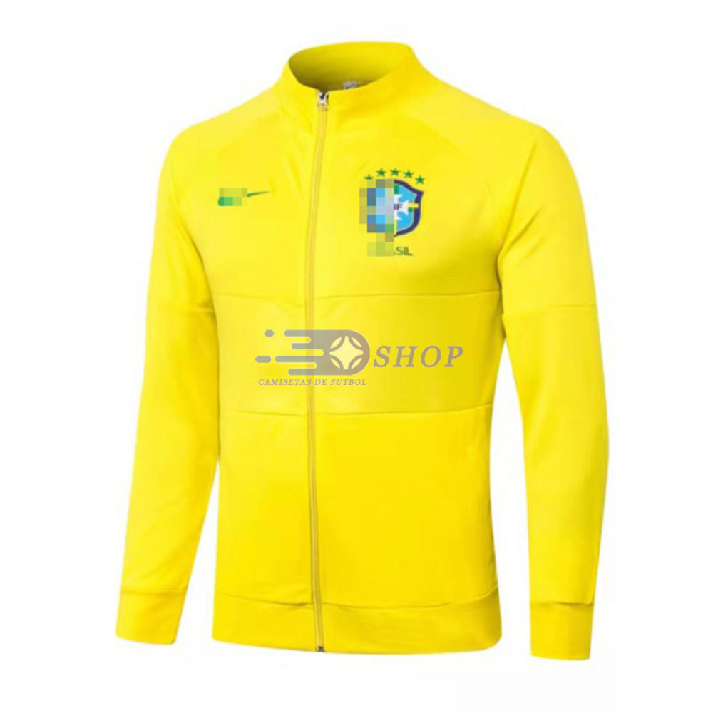 Chaqueta Brasil 2021 Amarillo - Camisetasdefutbolshop