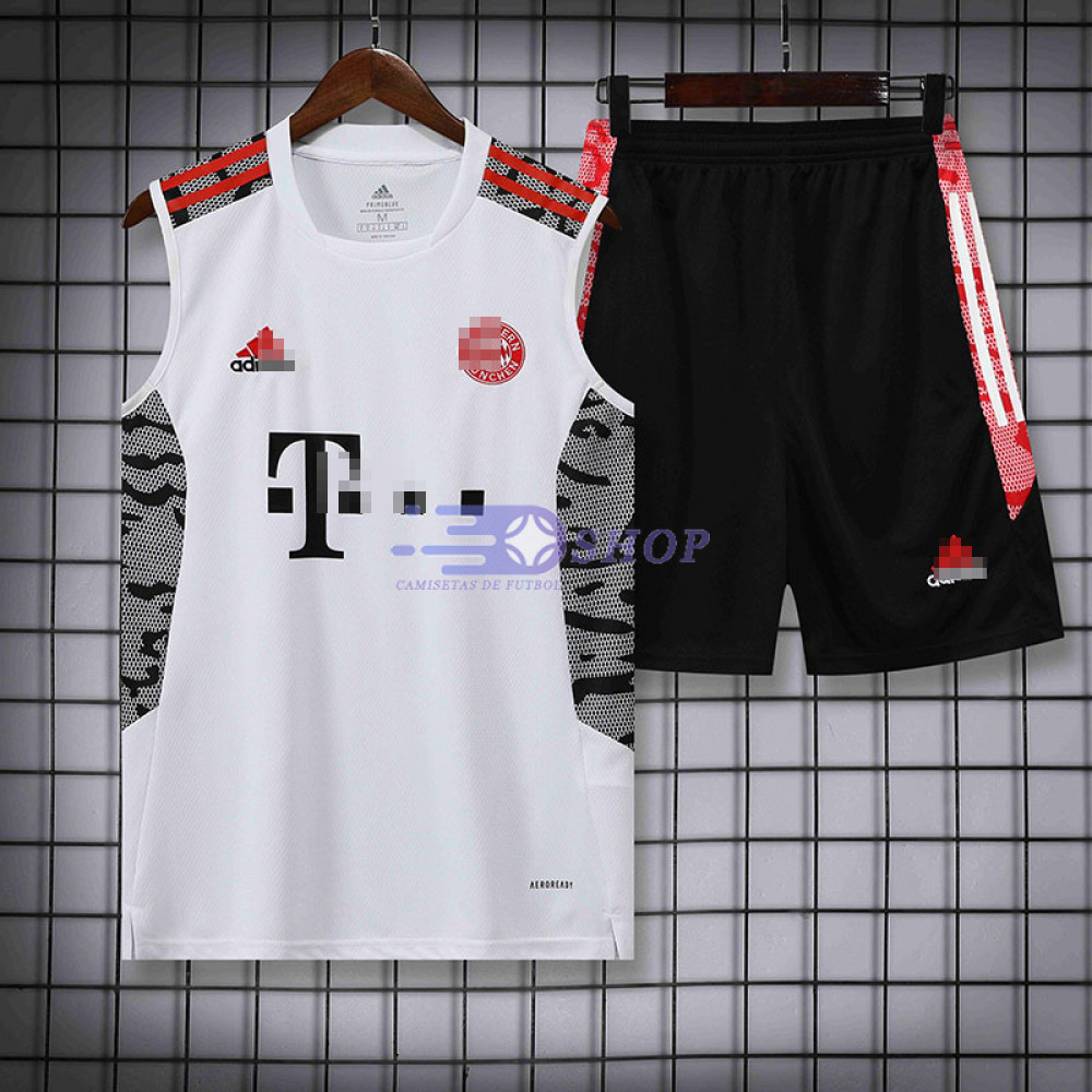 Chandal del Bayern Munich 2022-2023 Sin Mangas Blanco