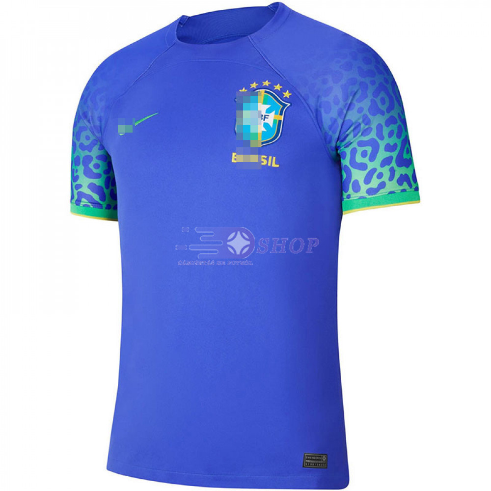 Segunda Camiseta Brasil Authentic 2022
