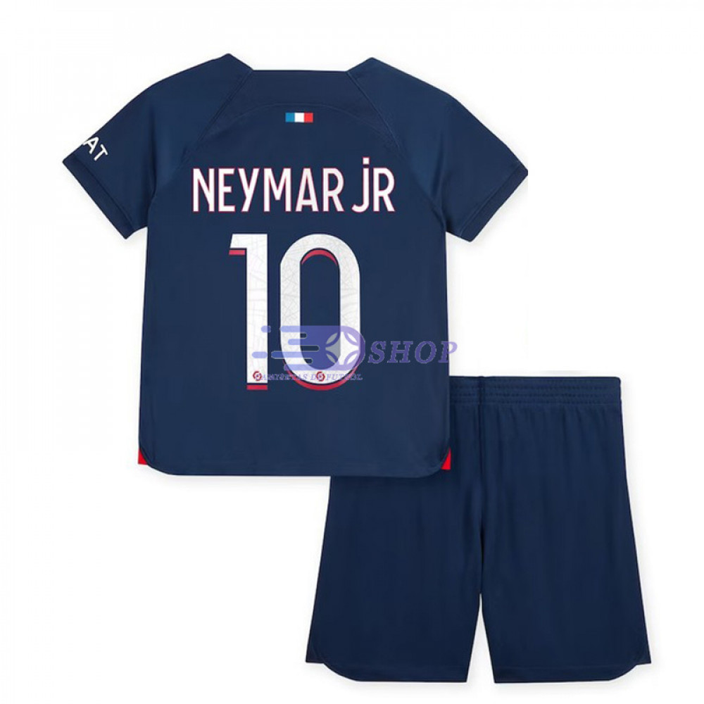 Camiseta Neymar Jr 10 PSG 2023/2024 Primera Equipación Niño Kit -  Camisetasdefutbolshop