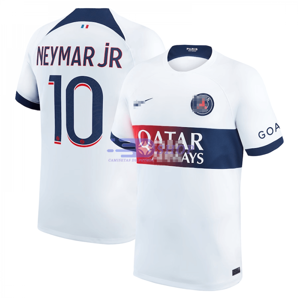 Camiseta Neymar Jr 10 PSG 2023/2024 Segunda Equipación -  Camisetasdefutbolshop