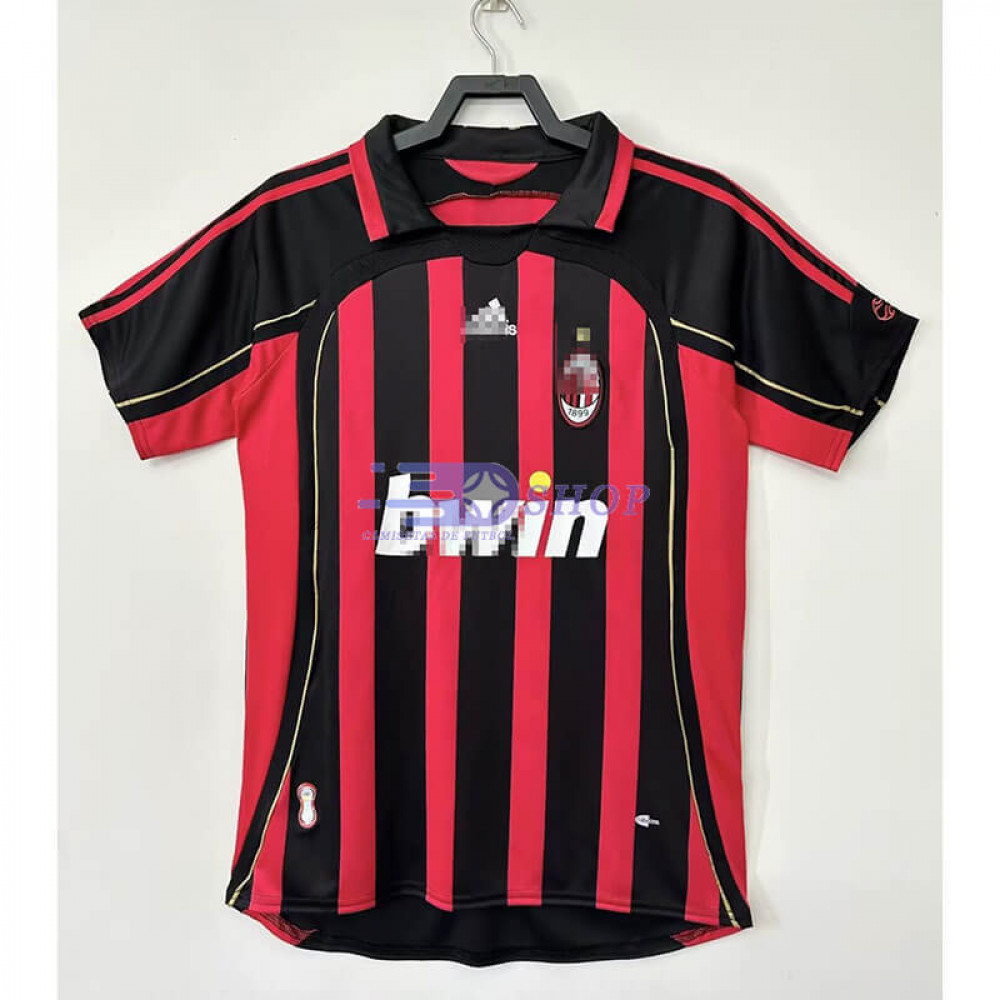 Camiseta AC Milan 06/07 Primera Equipación Retro - Camisetasdefutbolshop