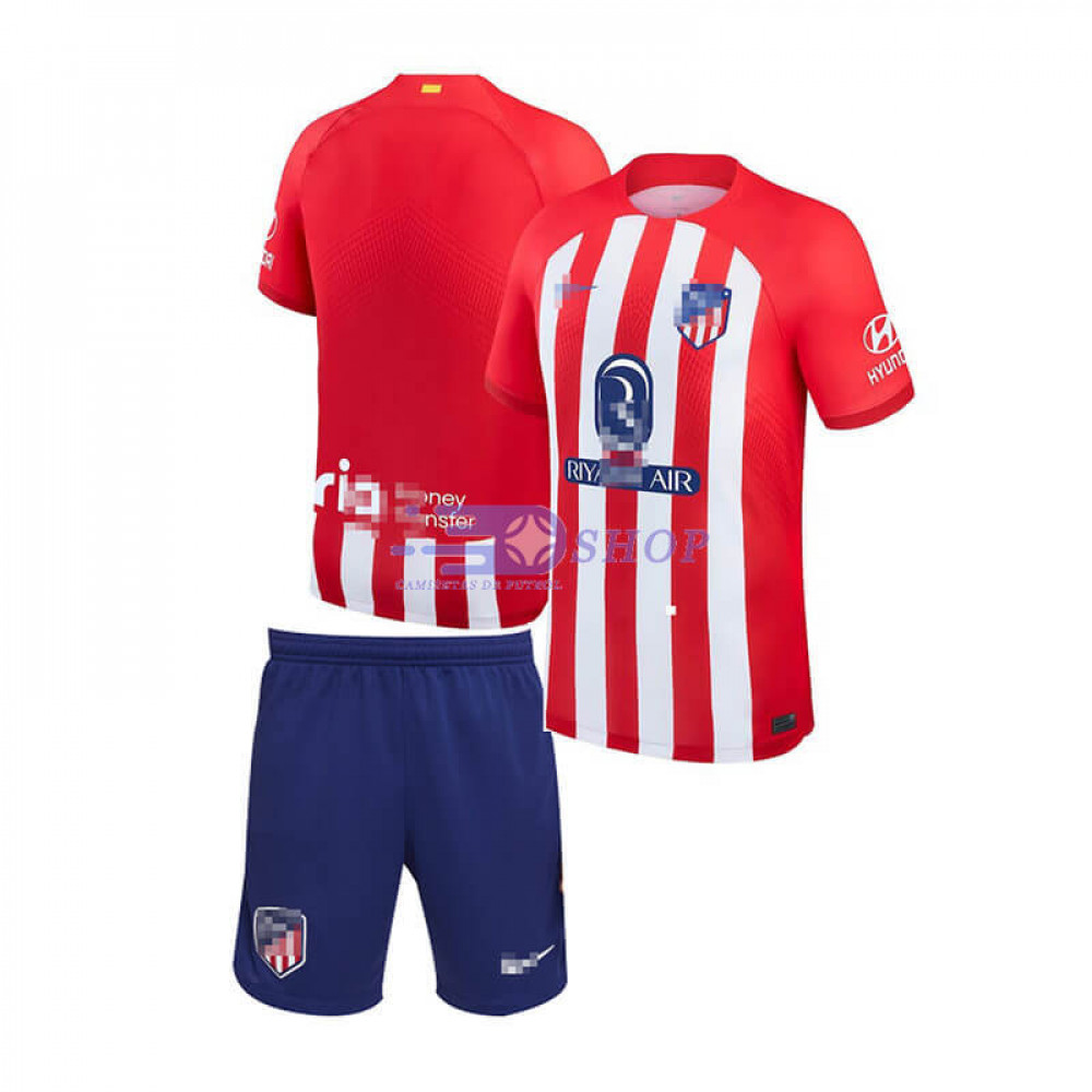 Camiseta Atlético de Madrid 2023/2024 Primera Equipación Niño Kit