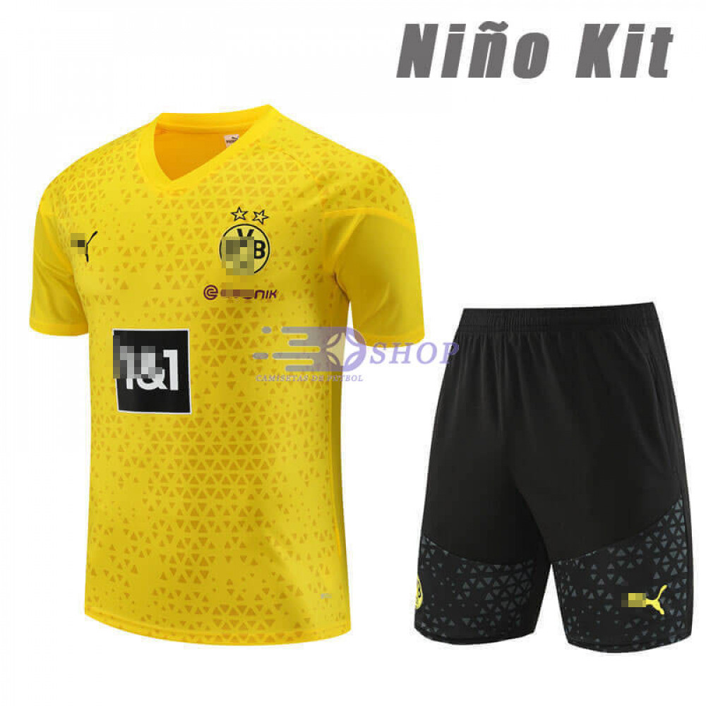 Camiseta de Entrenamiento Borussia Dortmund Amarillo 2023 2024