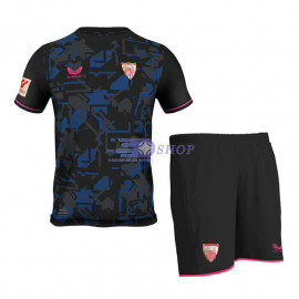 Camiseta 1ª Negra de Portero del Sevilla FC para niño 23/24