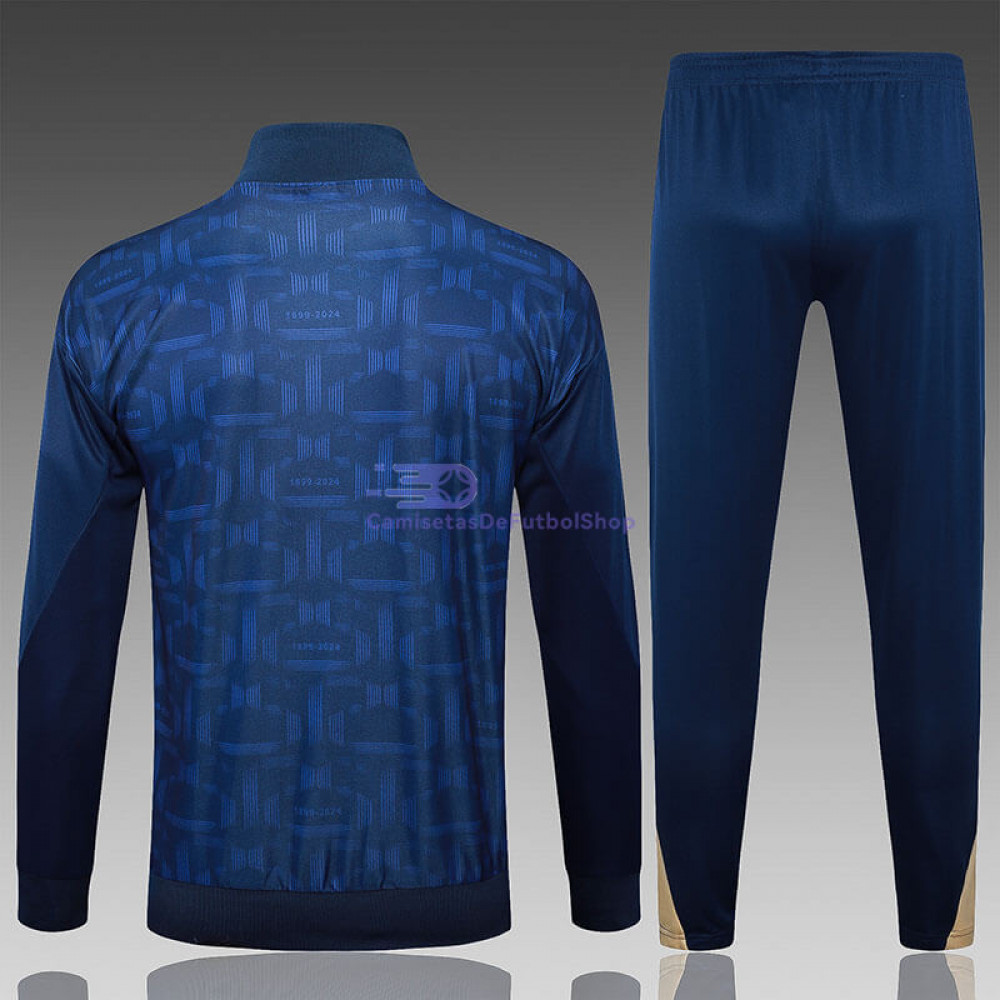 Chandal Barcelona Azul Oscuro 2025/2025 Niño
