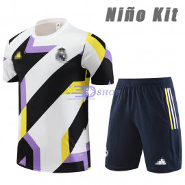 Chándal Real Madrid 2022/2023 Niño Negro/Púrpura - Camisetasdefutbolshop