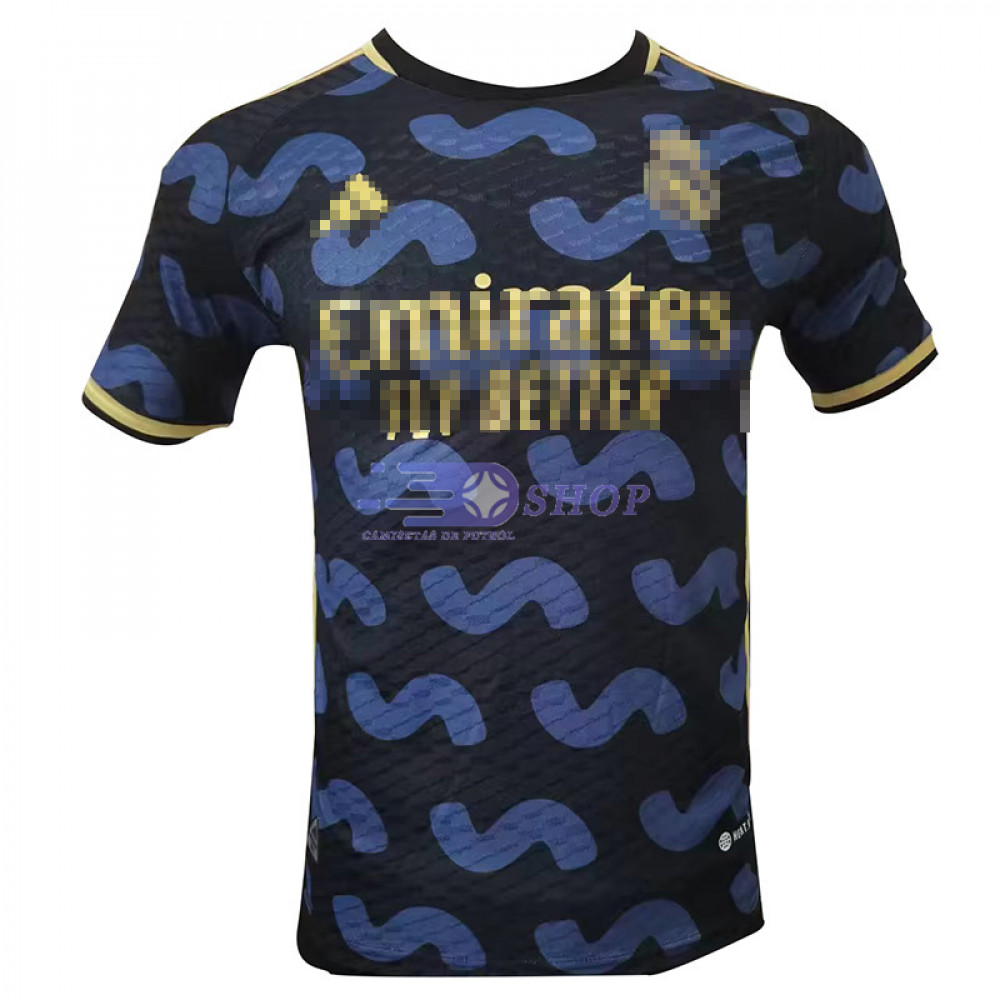 Camiseta Real Madrid 2023-2024 visitante azúl versión jugador