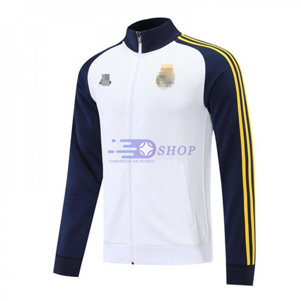 Chaqueta Real Madrid 2022/2023 Blanco/Azul Marino - Camisetasdefutbolshop
