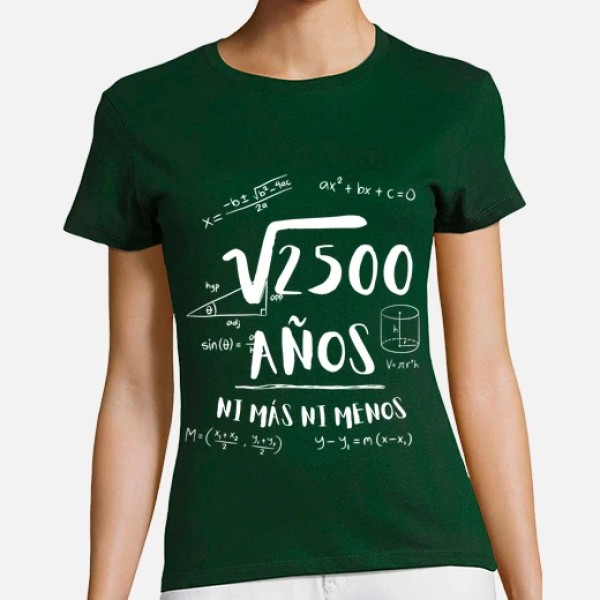 50 au00f1os ni mu00e1s ni menos