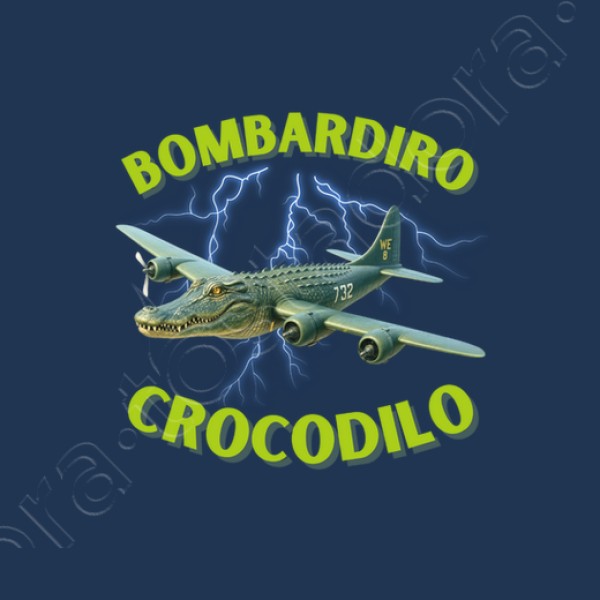 Bombardiro Crocodilo camiseta niu00f1o