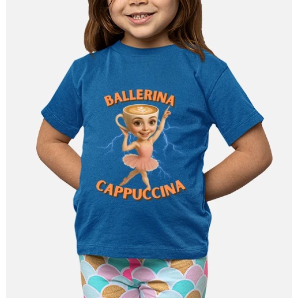 Ballerina Cappuccina camiseta niu00f1o
