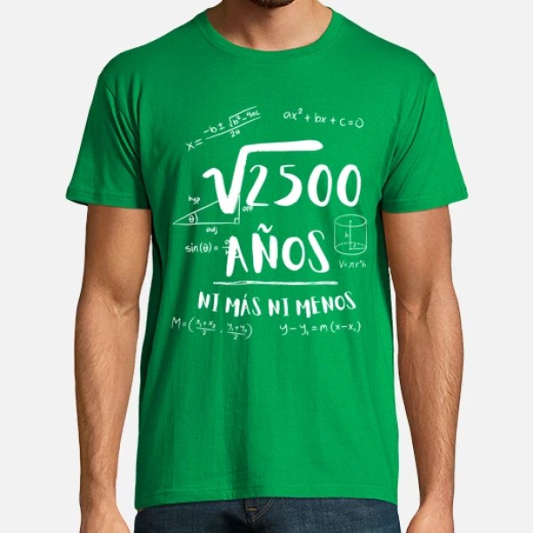 50 au00f1os ni mu00e1s ni menos