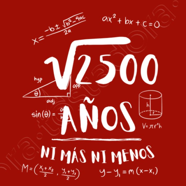 50 au00f1os ni mu00e1s ni menos