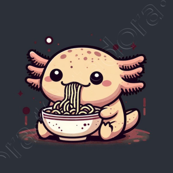 ajolote kawaii