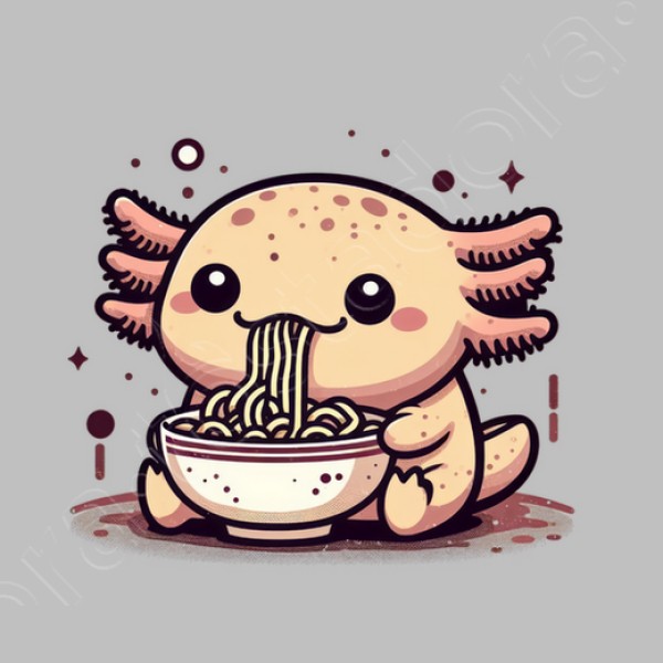ajolote kawaii