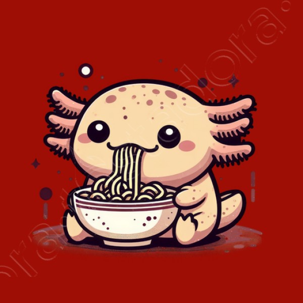 ajolote kawaii