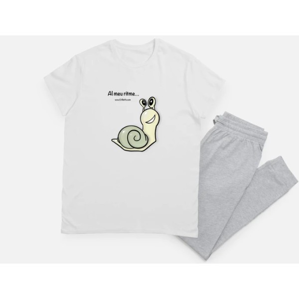 CARACOL PIJAMA BLANCO
