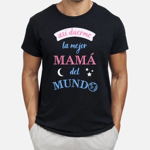 Asu00ed duerme la mejor mama del mundo