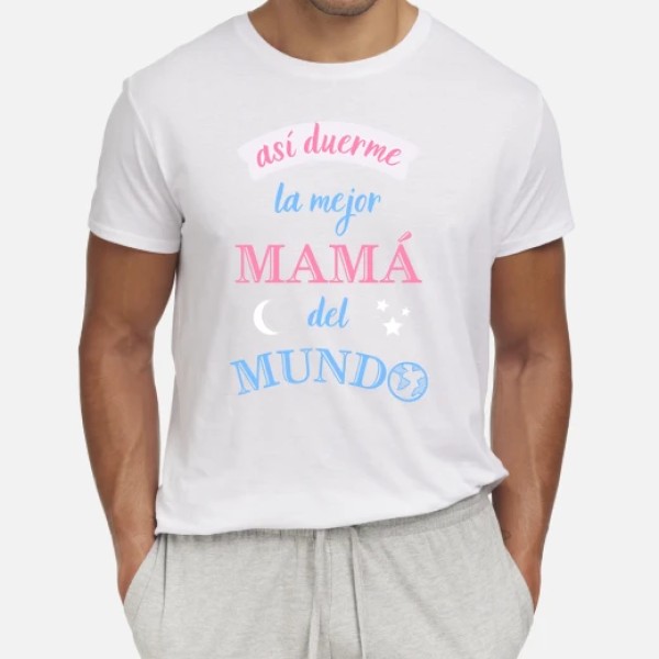Asu00ed duerme la mejor mama del mundo