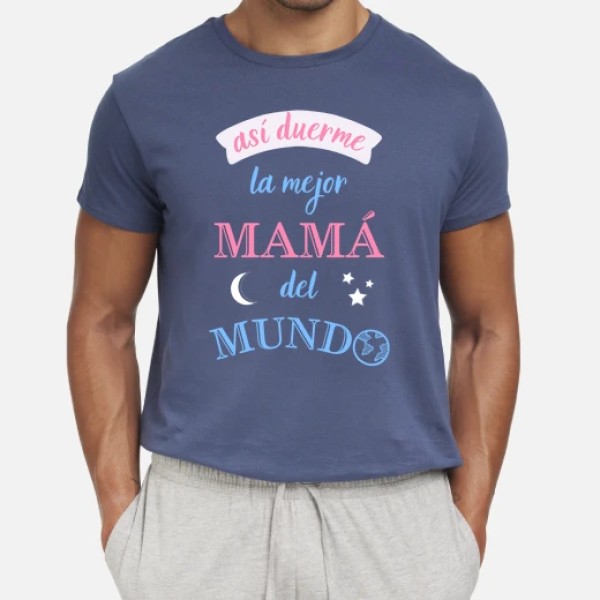 Asu00ed duerme la mejor mama del mundo