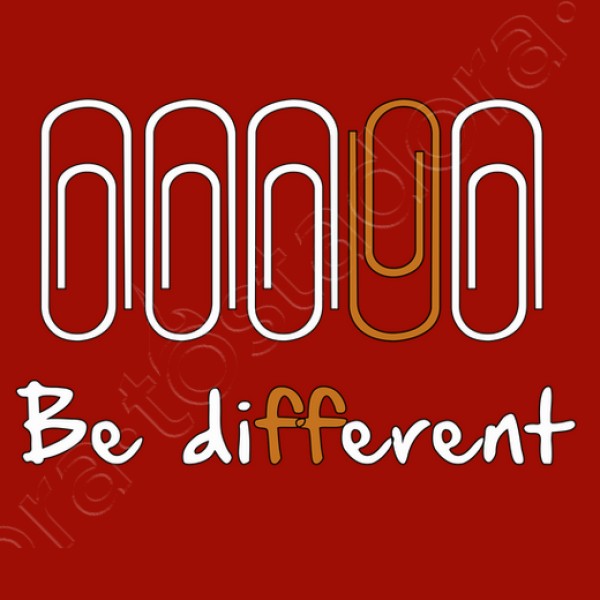 Be different