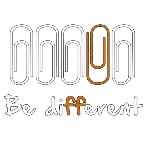 Be different
