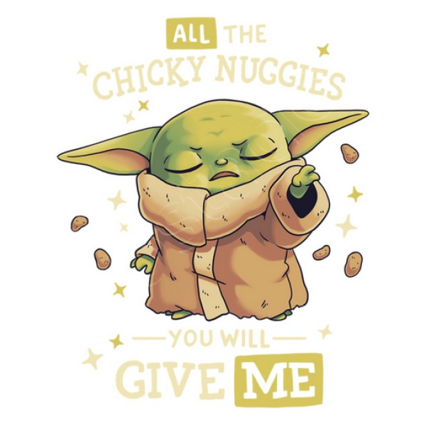 Baby Yoda Mandalorian Chicky Nuggies
